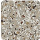 Sample of the Creekbed finish, Flake system