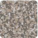 Sample of the Madras finish, Flake system